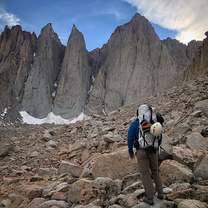moraine below whitney