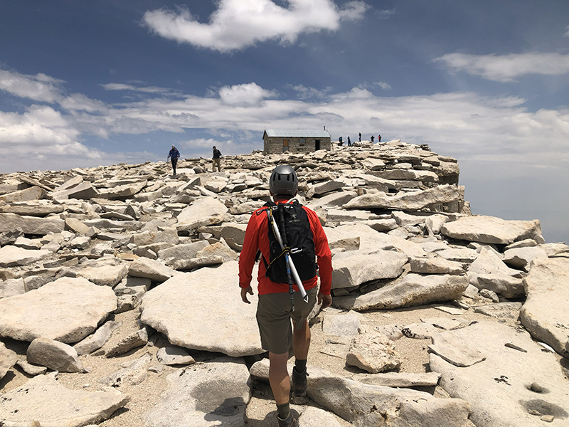 muir trail to summit