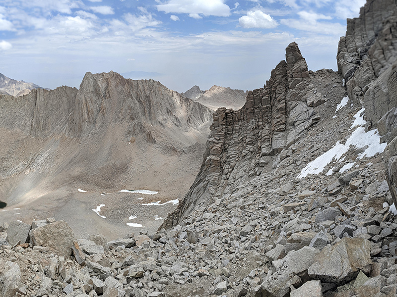 looking back at traverse