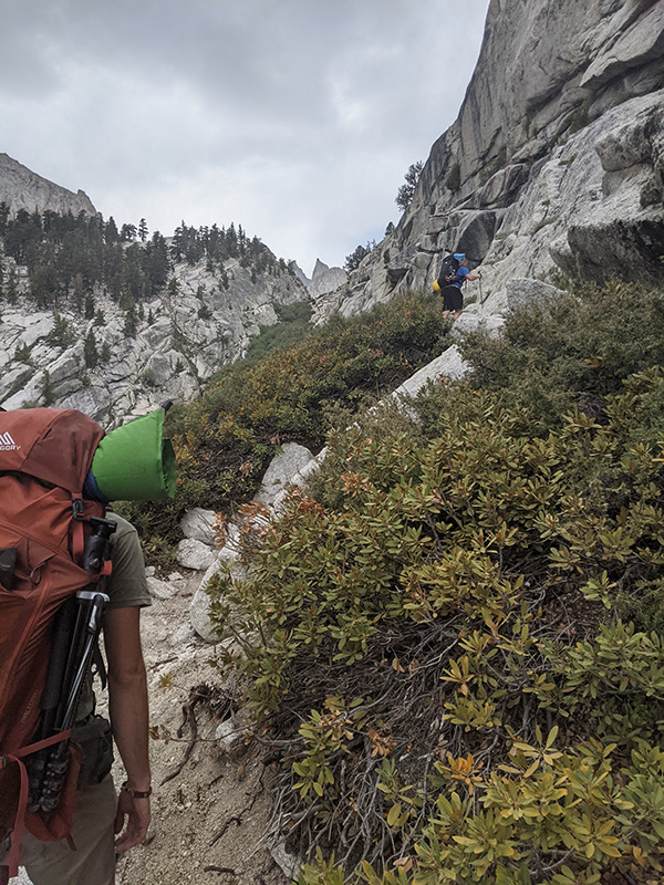 end of ledges section