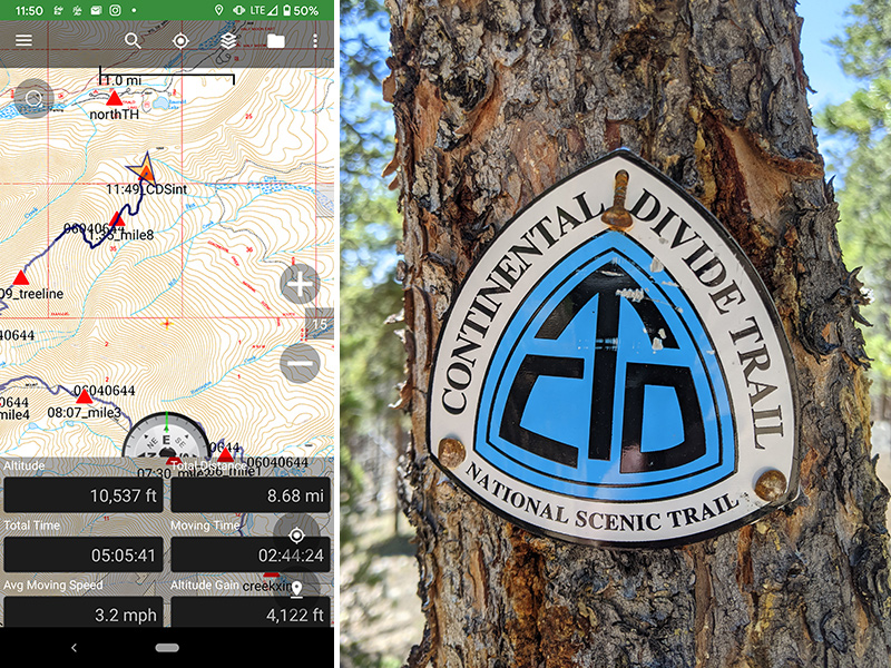 last stretch along cdt