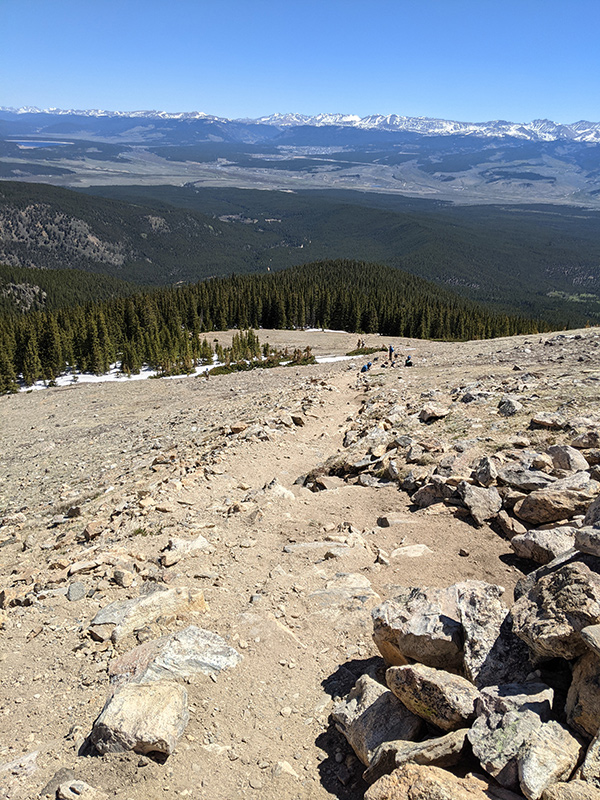 clear and dry trail condition