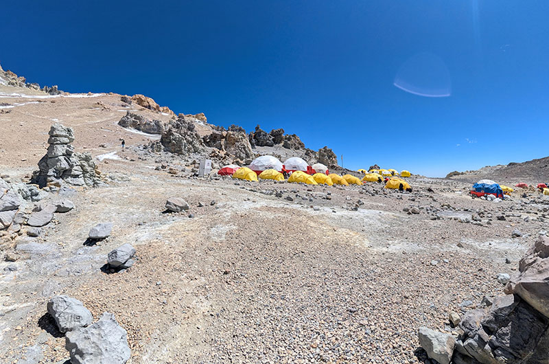inka camp 3 colera