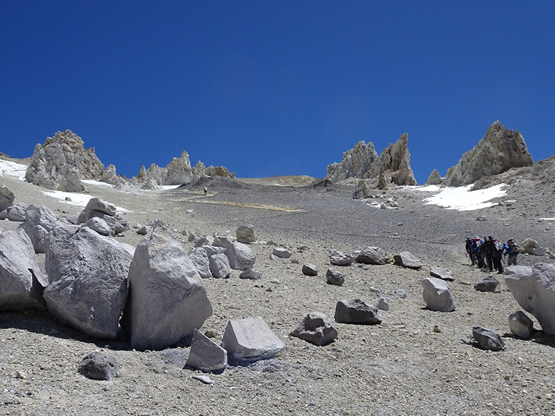 aconcagua trail zigzags