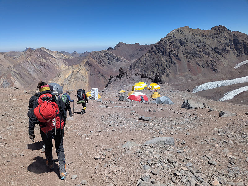 plaza canada aconcagua camp 1