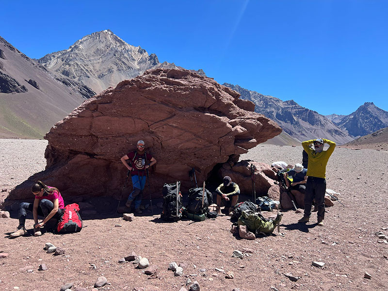 rest stop at piedra grande