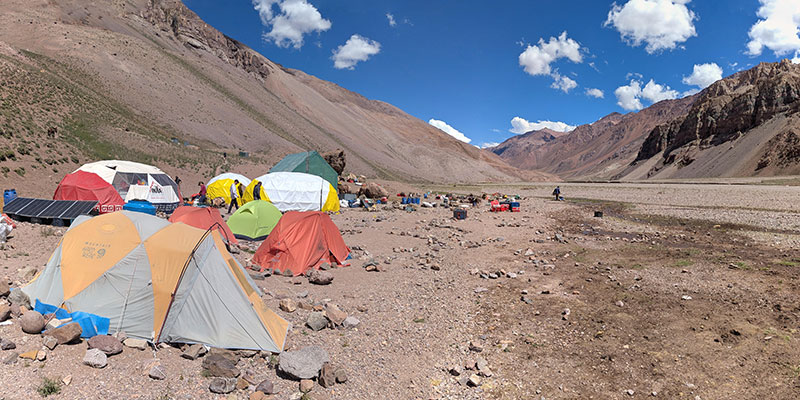 inka camp at casa de piedra
