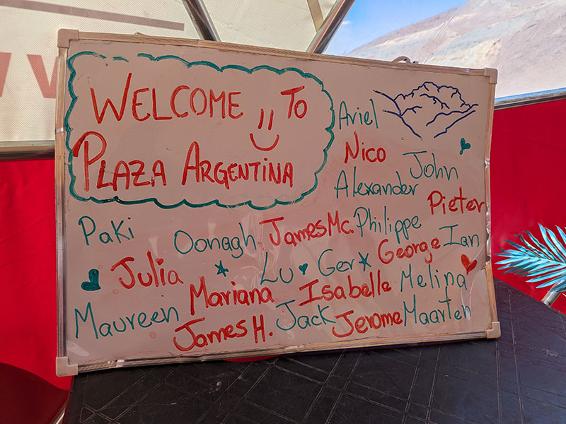 inka welcome board
