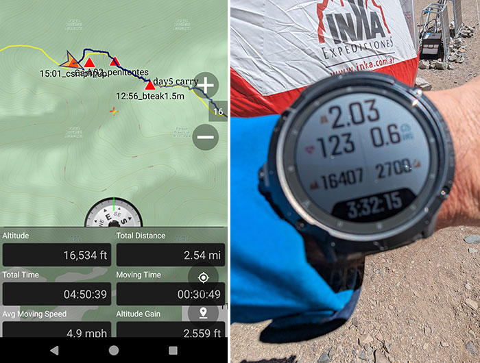stats up to camp 1