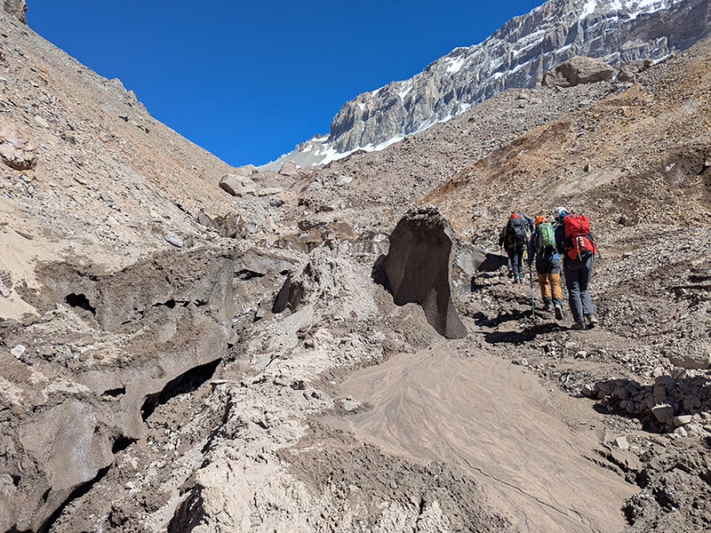 up moraine