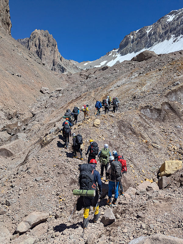 conga line to camp 1