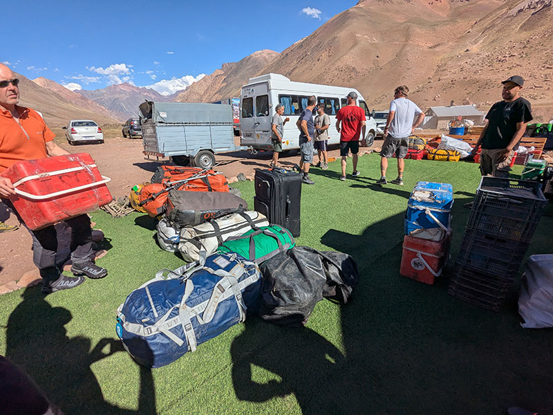 Inka Staging Area