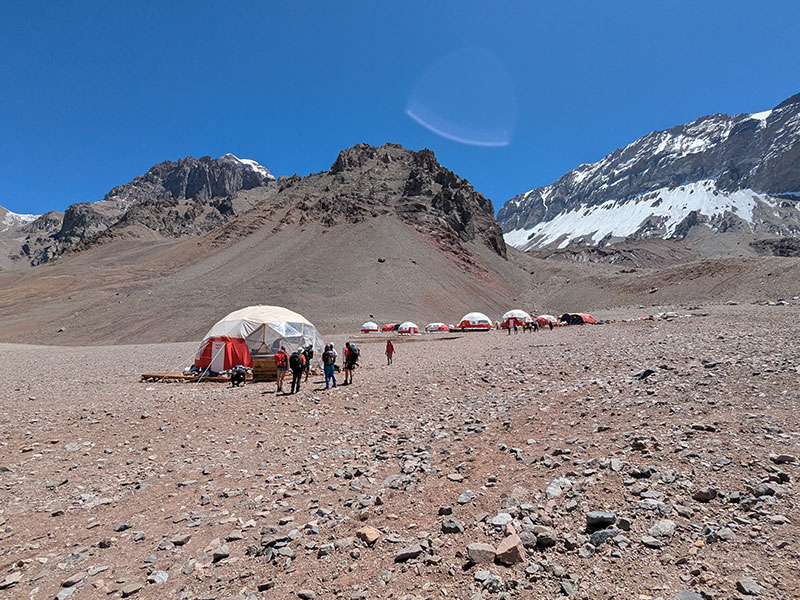 Inka Base Camp at Plaza Argentina