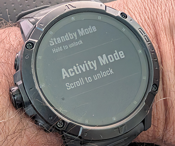 vertix 2s activity mode setting