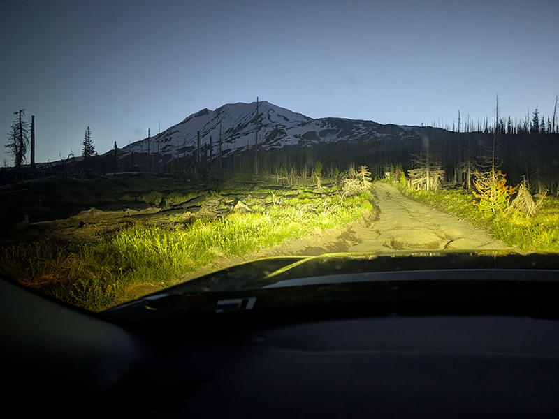 fantastic morning conditions on adams