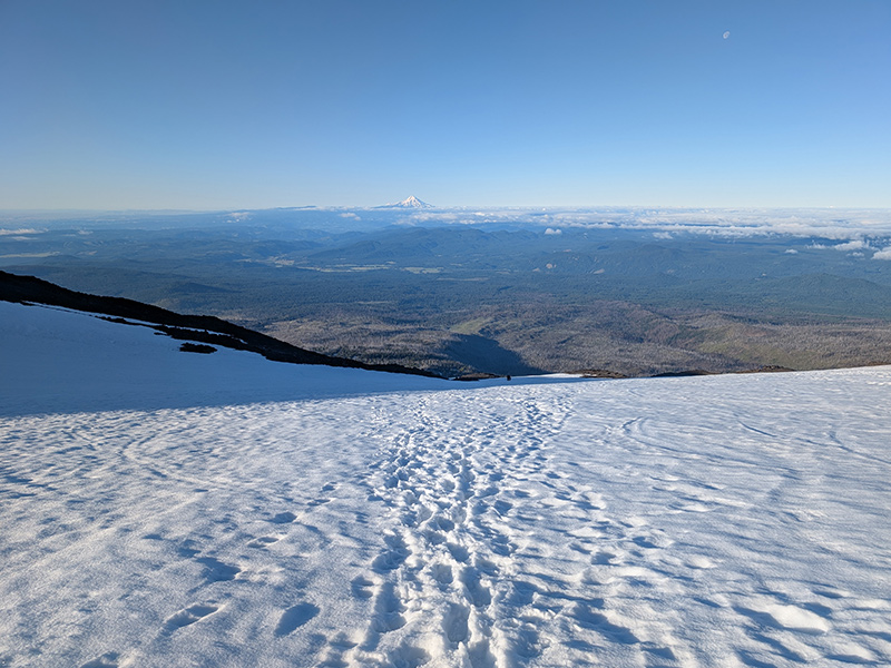 view of mt hood to the south